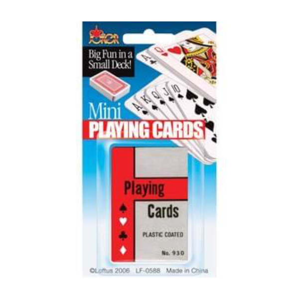 Mini Playing Cards GagWorks