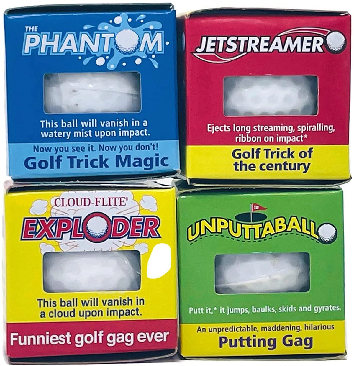 Golf Ball Prank 4 Pack