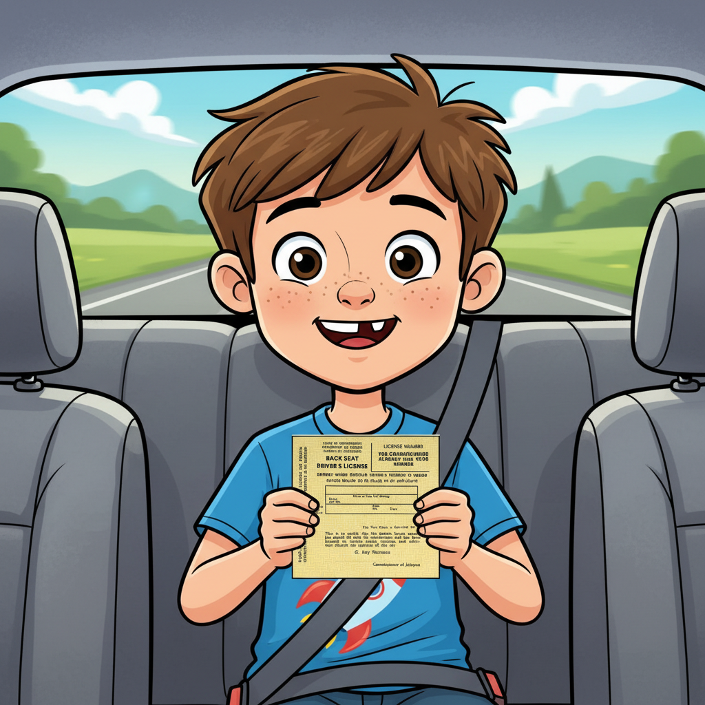 Back Seat Drivers License