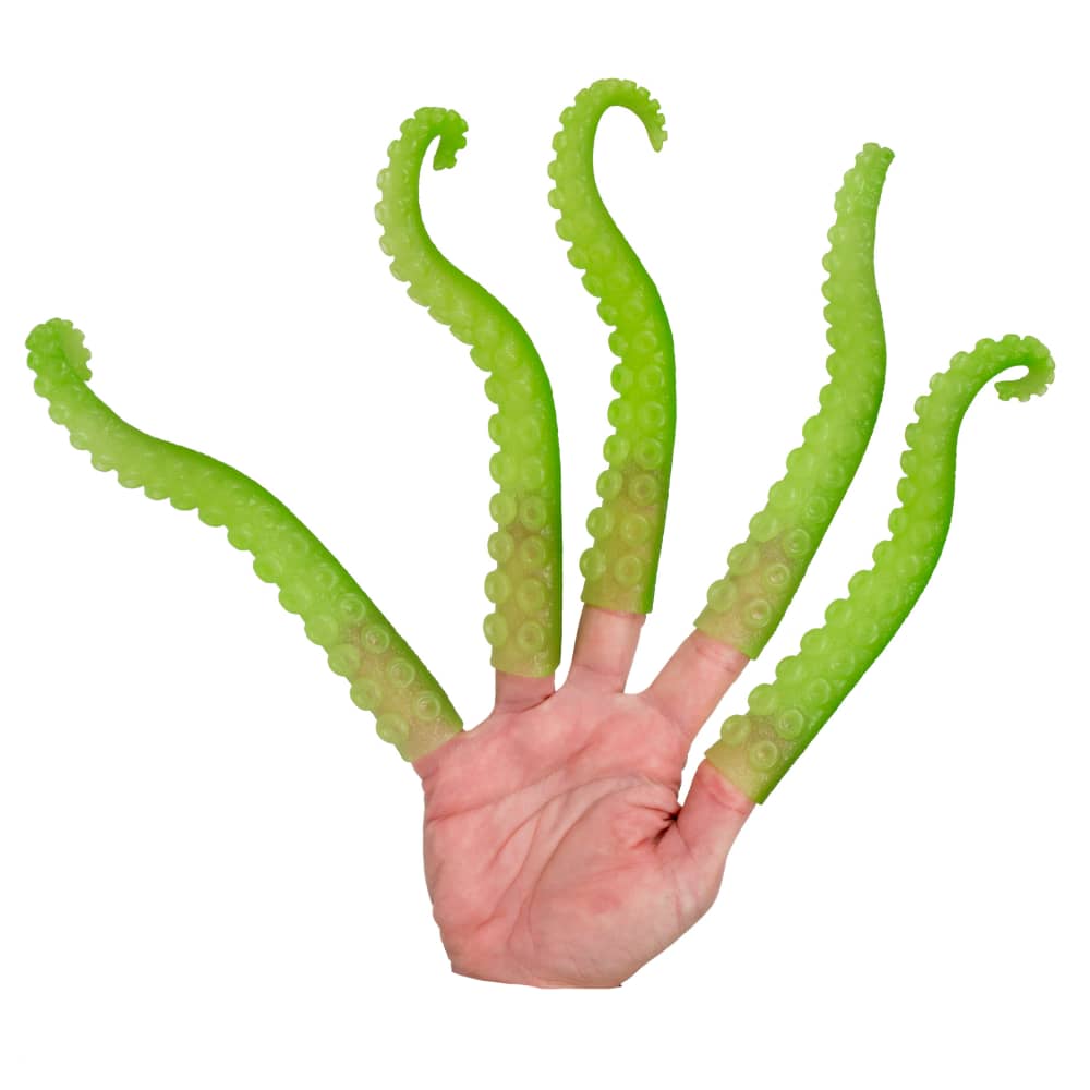 Glowing Tentacle Fingers