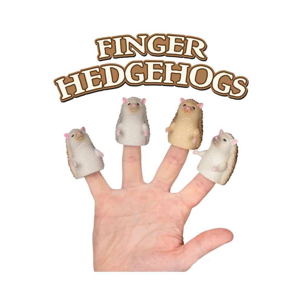 Hedgehogs Finger Puppets