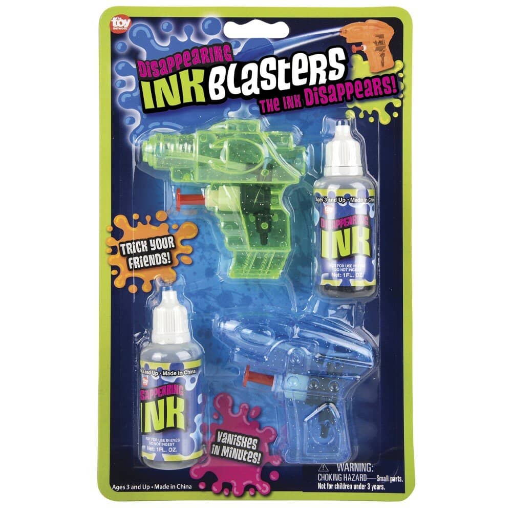 Disappearing Ink Blasters