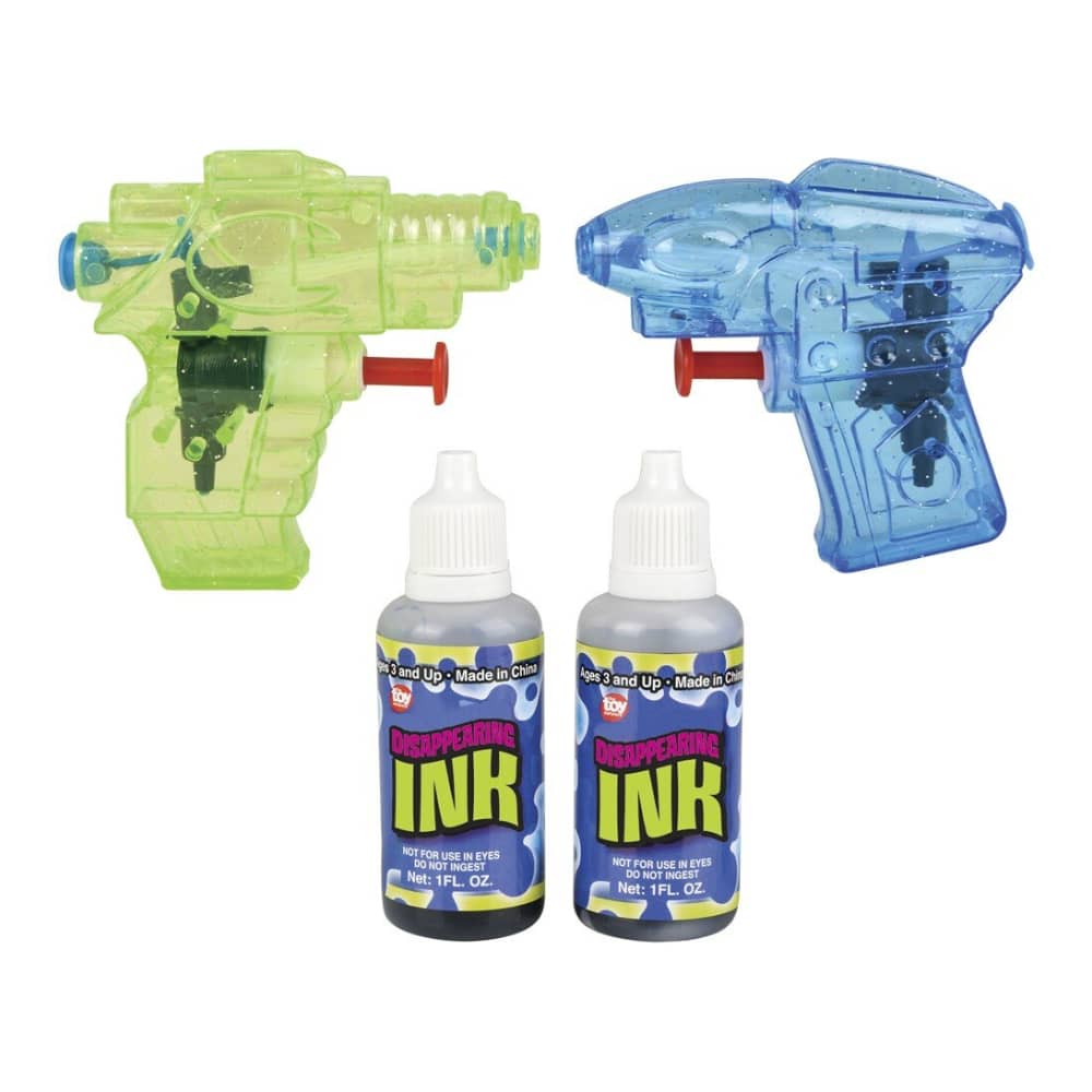 Disappearing Ink Blasters