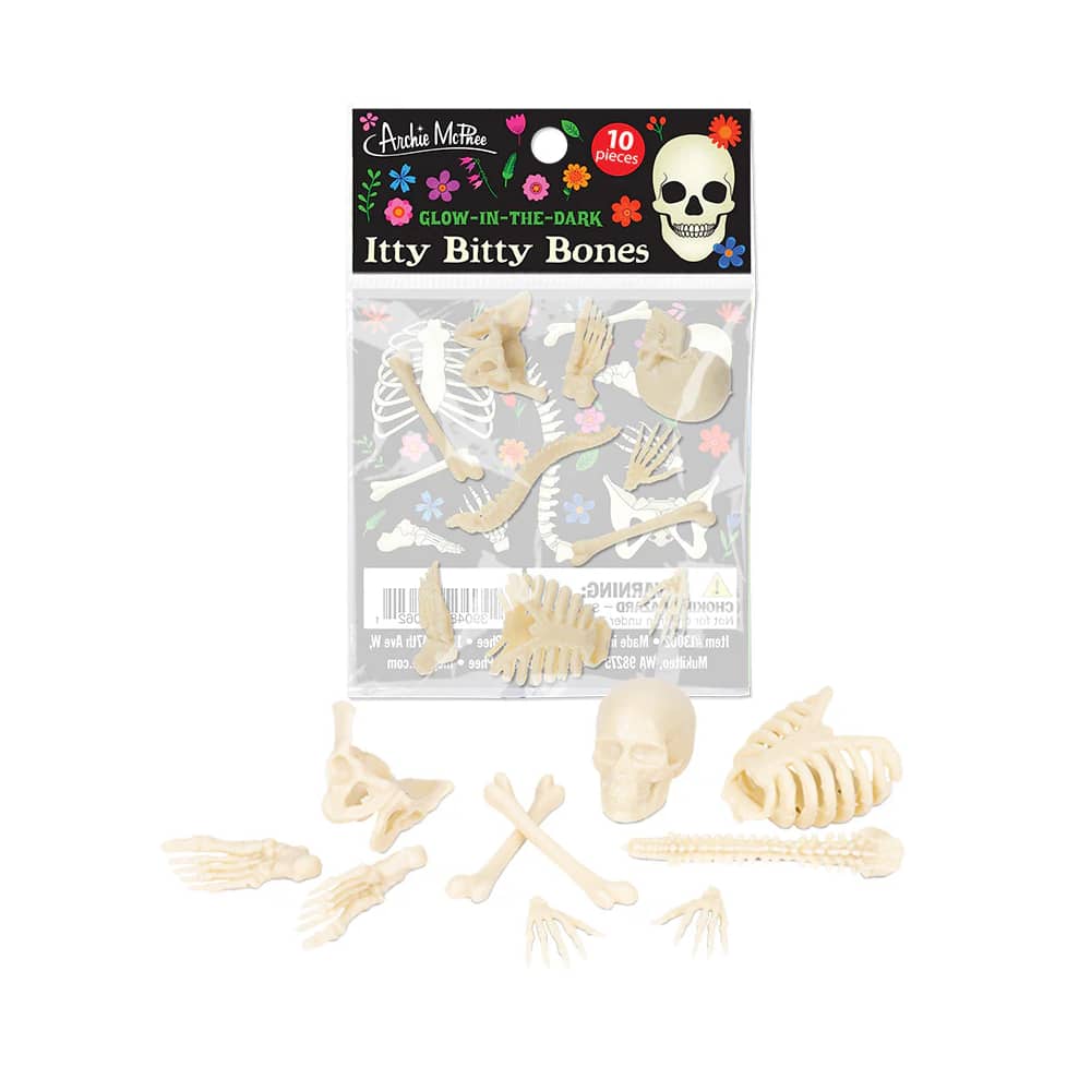 Itty Bitty Glow Bones
