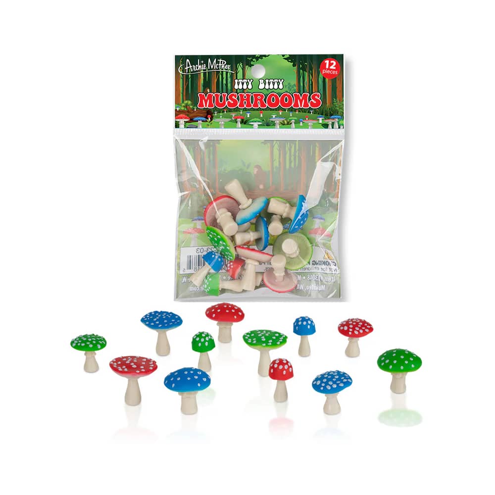 Itty Bitty Mushrooms