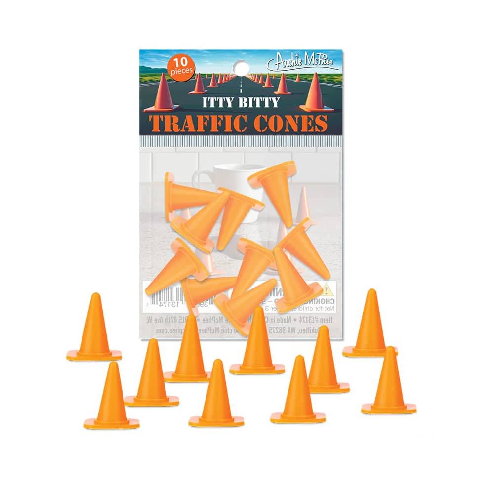 Itty Bitty Traffic Cones