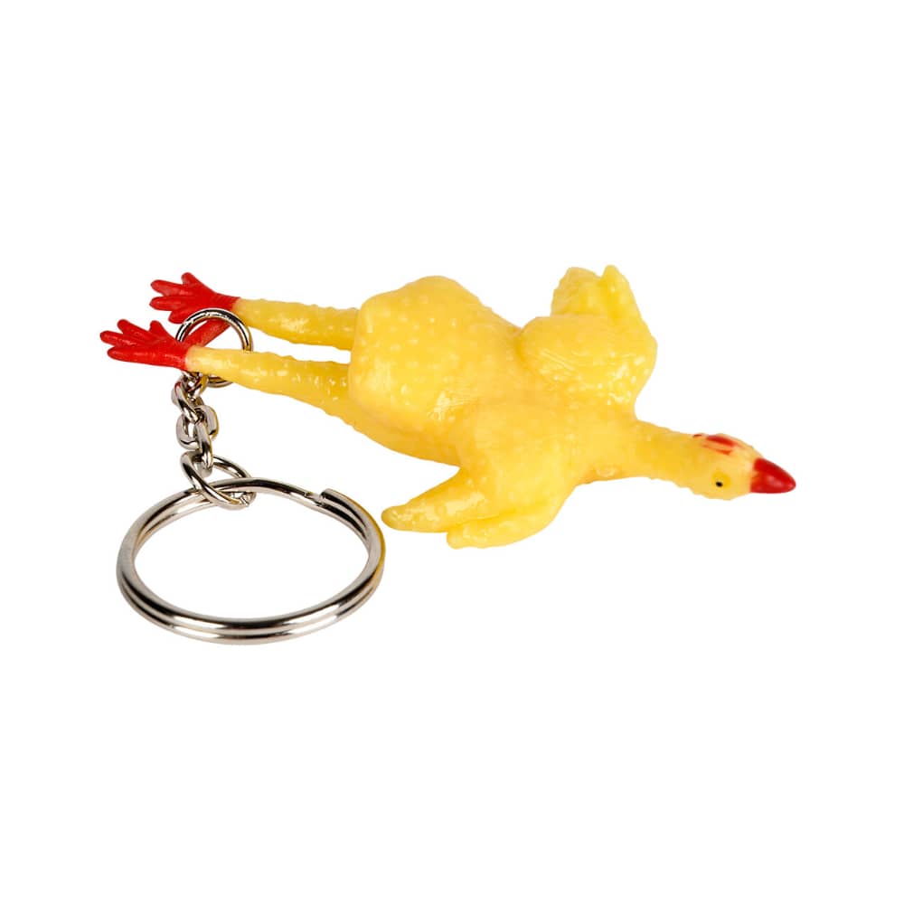 Rubber Chicken Keychain