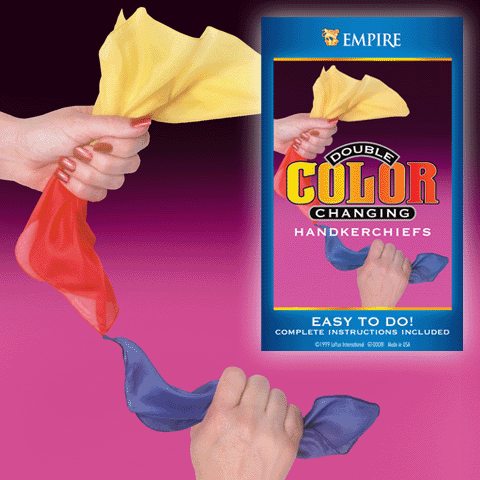 Double Color Changing Handkerchiefs
