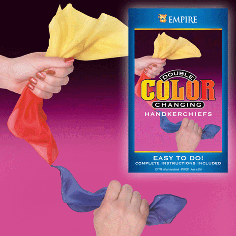 Double Color Changing Handkerchiefs - GagWorks