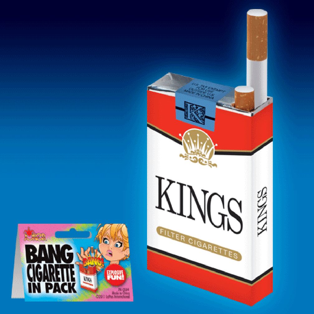 Bang Cigarette Pack Prank