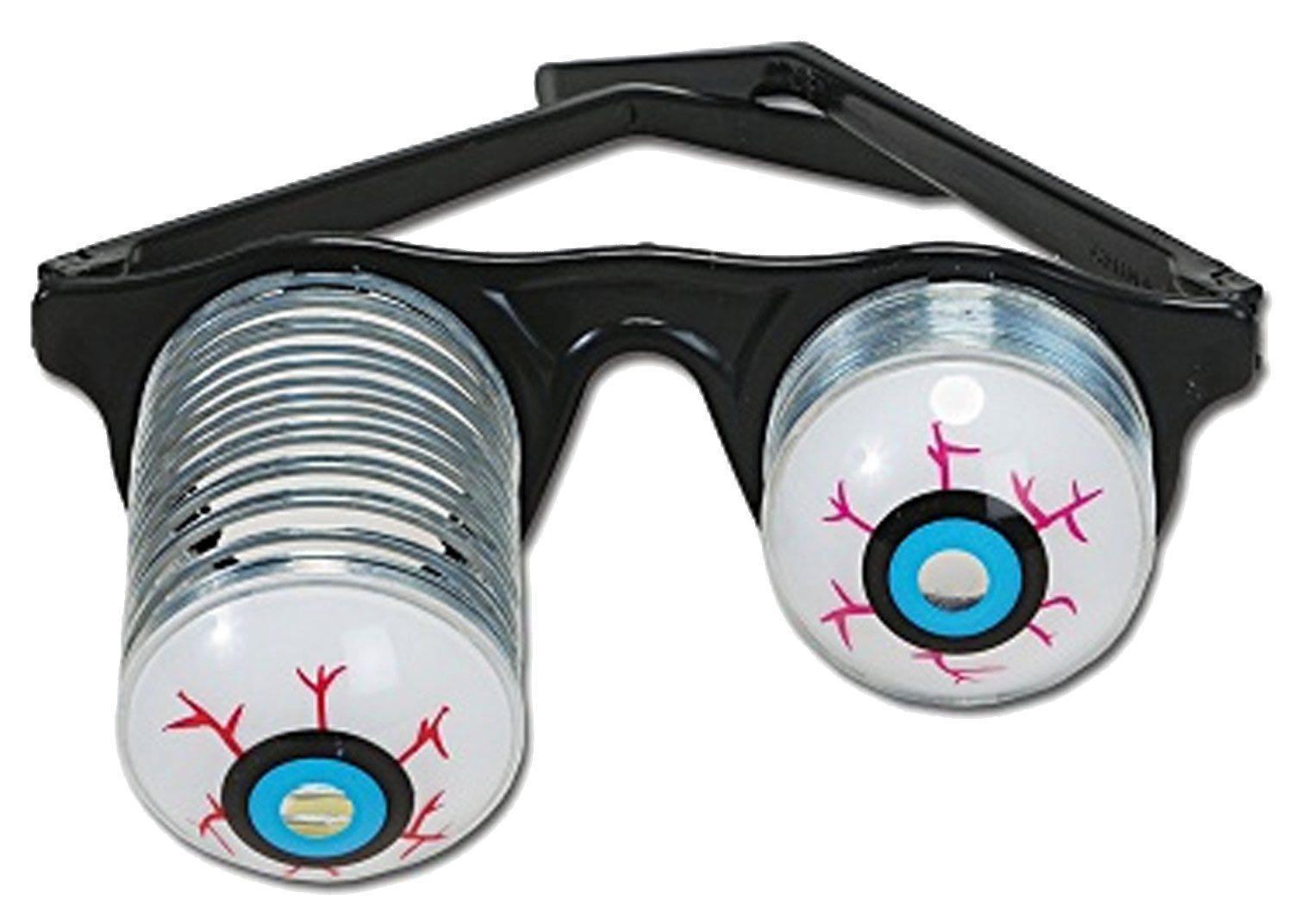 vintage 1960's Slinky Googly Eye glasses Crazy Eyes Glasses